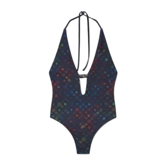 Monogram Plunge-zwempak