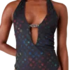 Monogram Plunge-zwempak Monogram Plunge-zwempak