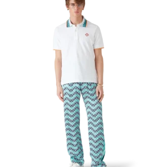 Monogram Wave zijden broek Monogram Wave zijden broek