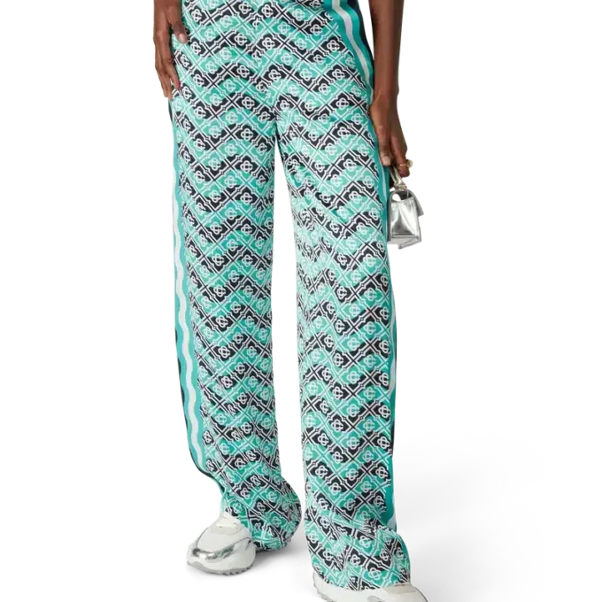 Monogram Wave zijden broek Monogram Wave zijden broek