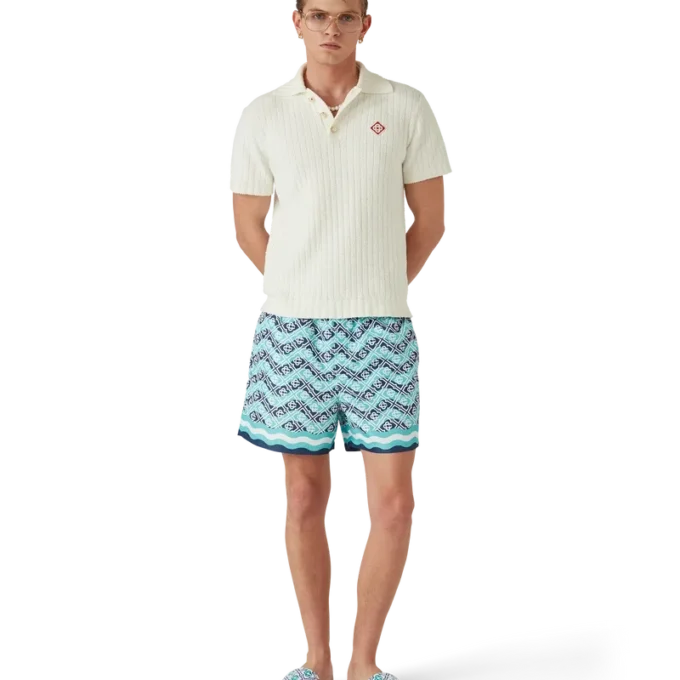 Monogram Wave zwemshort Monogram Wave zwemshort