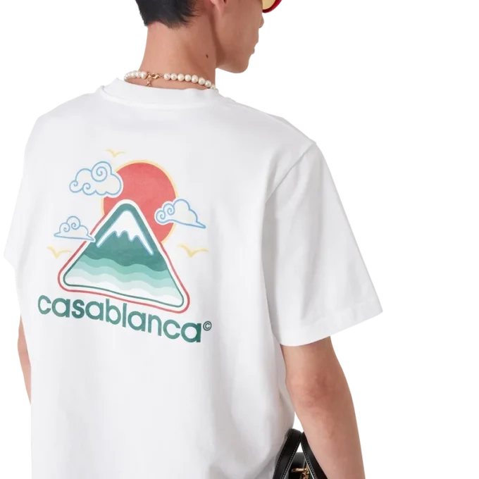 Montagne Ondulee T-shirt met korte mouwen