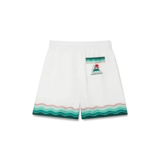 Montagne Ondulee zijden Shorts