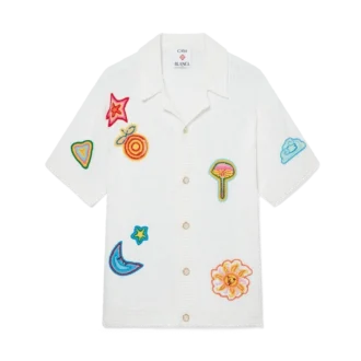 Motief gehaakt overhemd