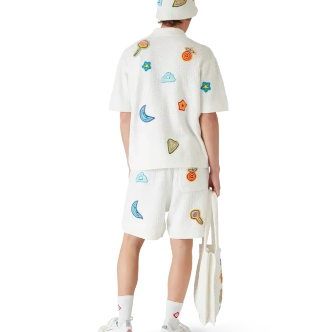 Motief gehaakt overhemd Motief gehaakt overhemd