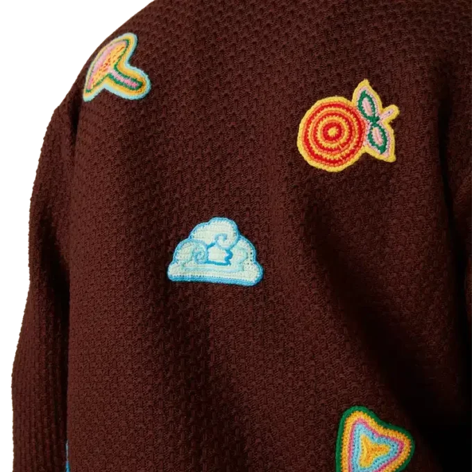 Motief gehaakt overhemd Motief gehaakt overhemd