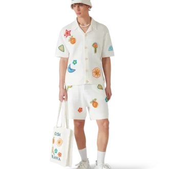 Motief gehaakte Shorts