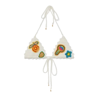 Motif gehaakte bikinitop