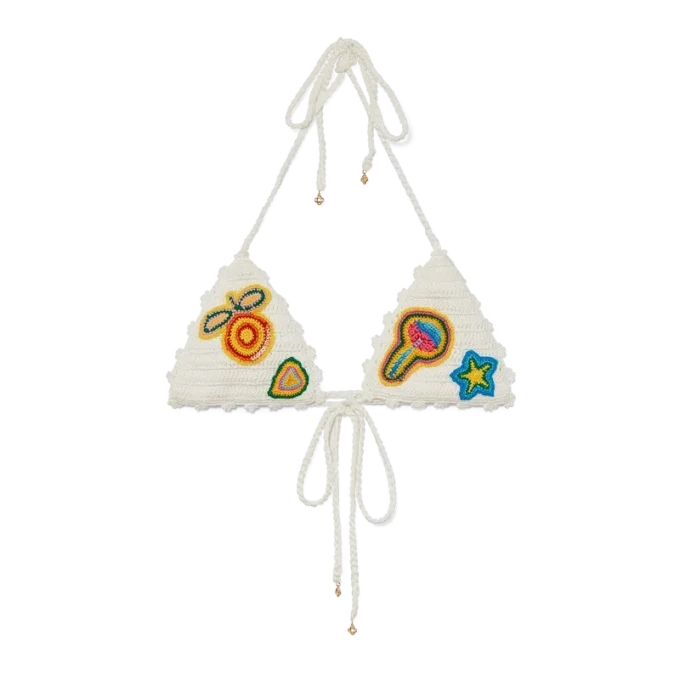 Motif gehaakte bikinitop