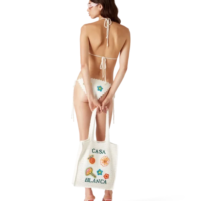 Motif gehaakte bikinitop