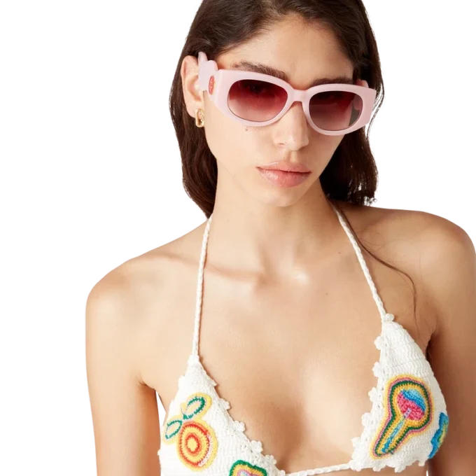 Motif gehaakte bikinitop