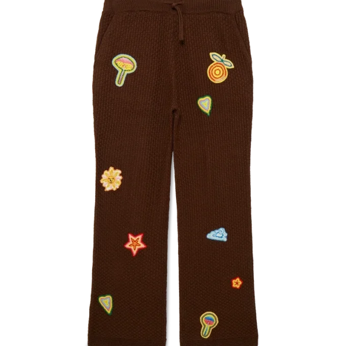 Motif gehaakte broek Motif gehaakte broek