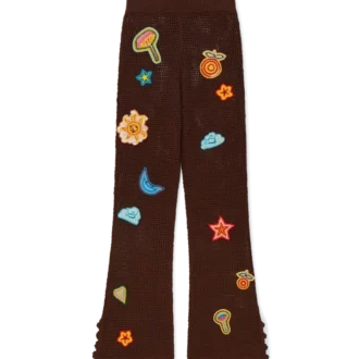 Motif gehaakte broek Motif gehaakte broek