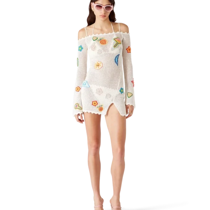 Motif gehaakte jurk Motif gehaakte jurk