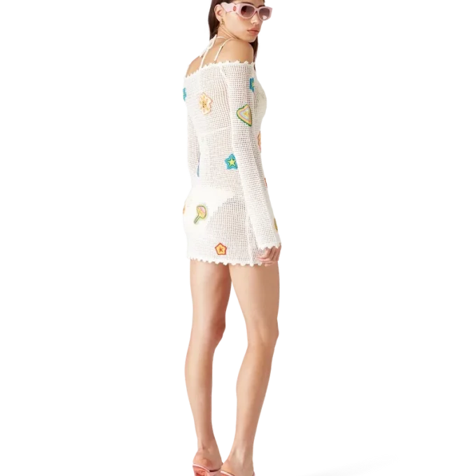 Motif gehaakte jurk Motif gehaakte jurk