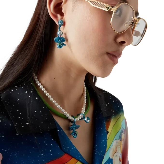 Mushroom-oorbellen Mushroom-oorbellen