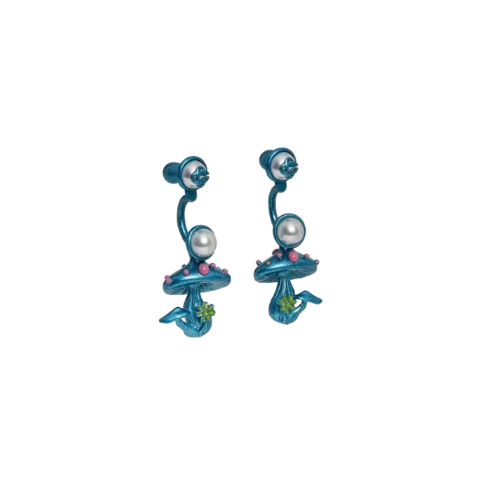 Mushroom-oorbellen Mushroom-oorbellen