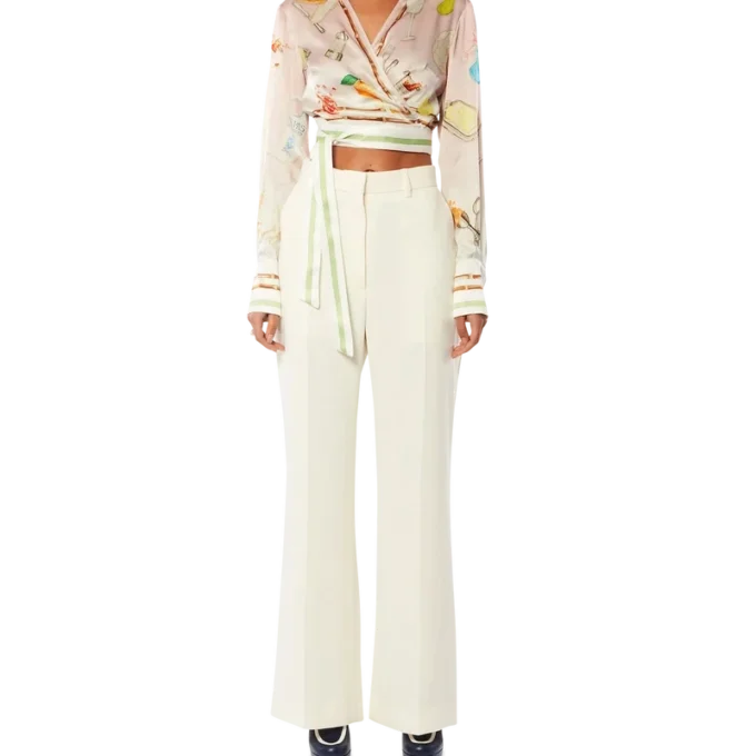 Ne Pas Deranger wikkelblouse