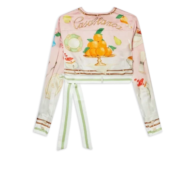 Ne Pas Deranger wikkelblouse