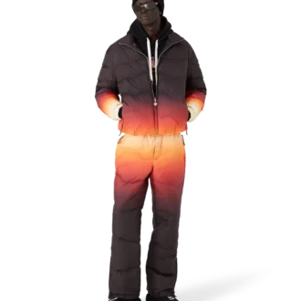 Nylon broek met kleurverloop en vulling