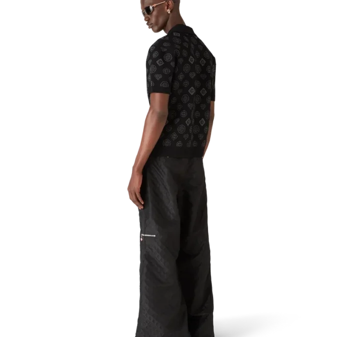 Nylon jacquard cargobroek Nylon jacquard cargobroek