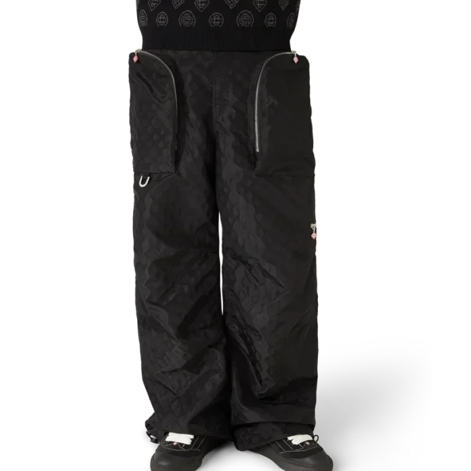 Nylon jacquard cargobroek Nylon jacquard cargobroek