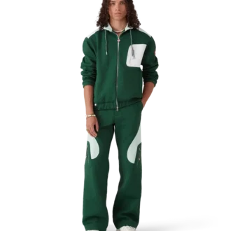 Nylon jasje met monogramjacquard Nylon jasje met monogramjacquard