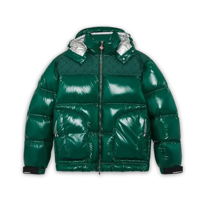Nylon puffer-donsjack