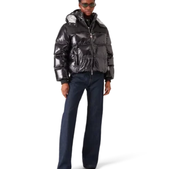 Nylon puffer-donsjack