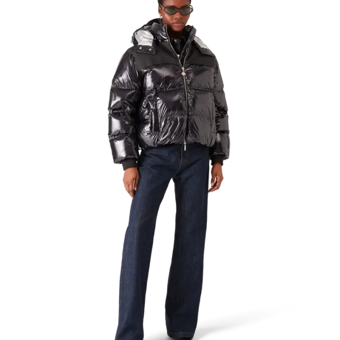 Nylon puffer-donsjack Nylon puffer-donsjack