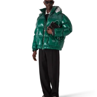 Nylon puffer-donsjack