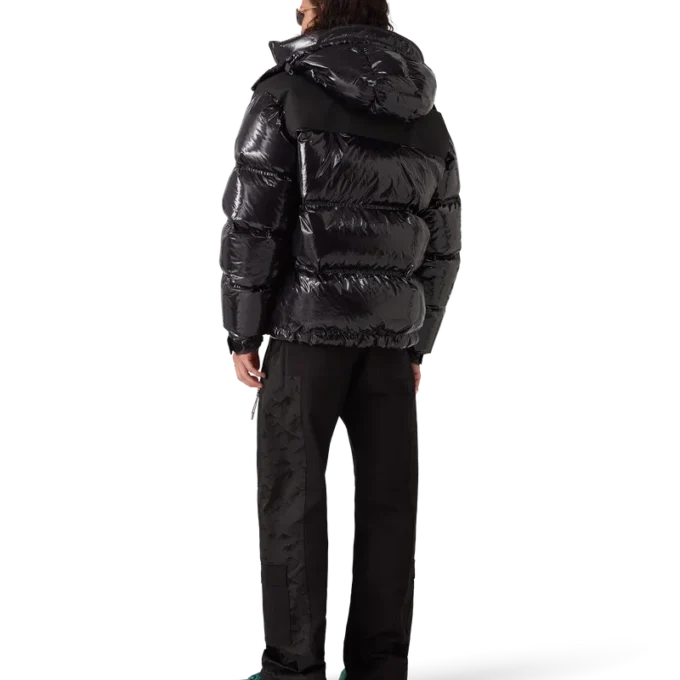 Nylon puffer-donsjack