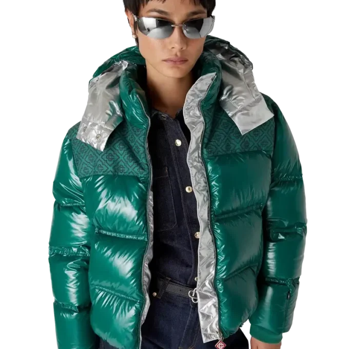 Nylon puffer-donsjack Nylon puffer-donsjack