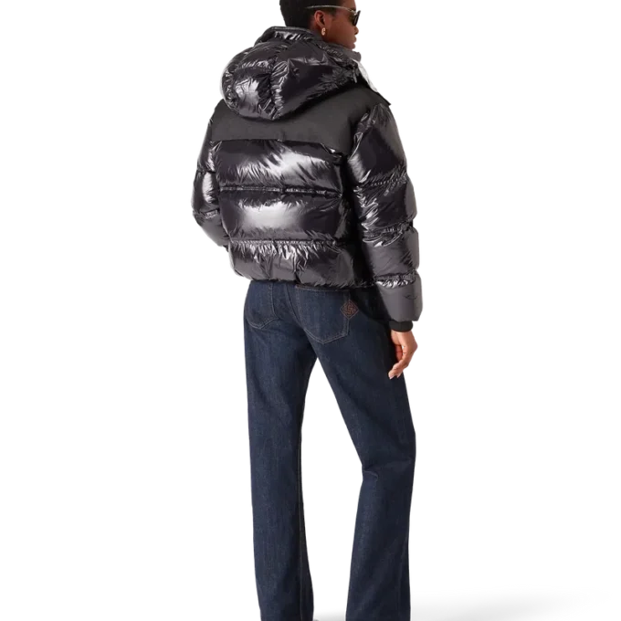 Nylon puffer-donsjack Nylon puffer-donsjack