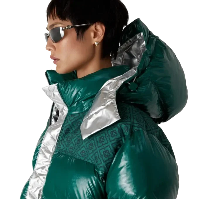 Nylon puffer-donsjack Nylon puffer-donsjack