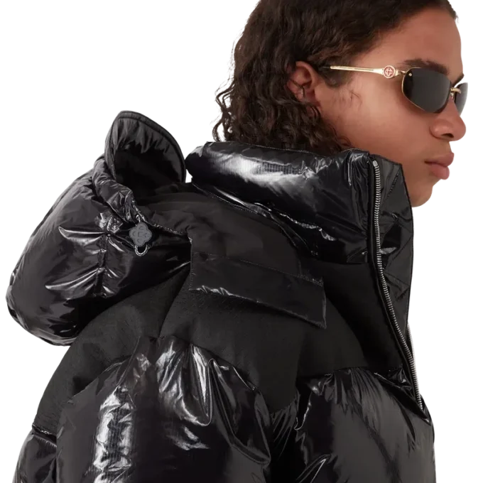 Nylon puffer-donsjack