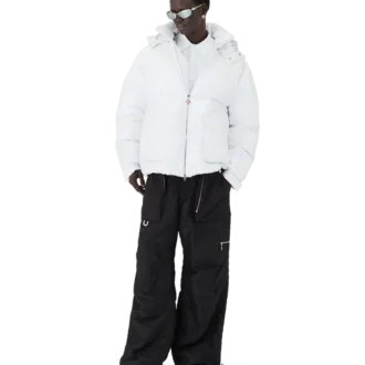 Nylon & Ripstop pufferjack