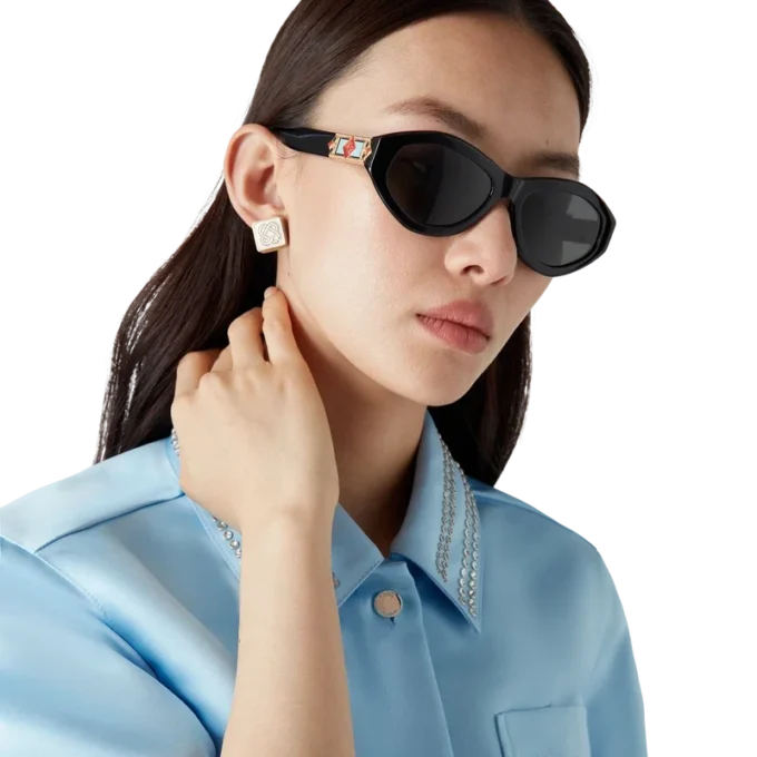 Oorbellen met Monogram-logo Oorbellen met Monogram-logo