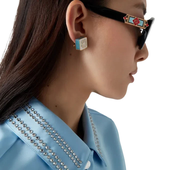 Oorbellen met Monogram-logo Oorbellen met Monogram-logo