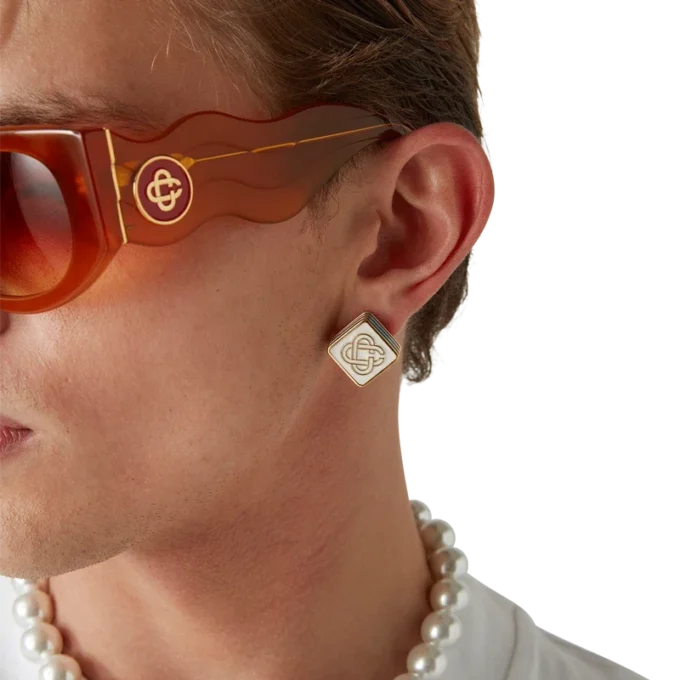 Oorbellen met Monogram-logo Oorbellen met Monogram-logo