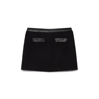 Op maat gemaakte minirok met open weefsel