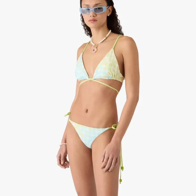 Optic Drop String-bikini-broekje met kralen Optic Drop String-bikini-broekje met kralen