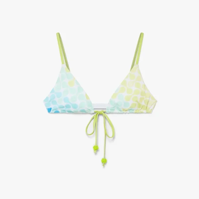 Optic Drop String-bikinitop met kralen Optic Drop String-bikinitop met kralen