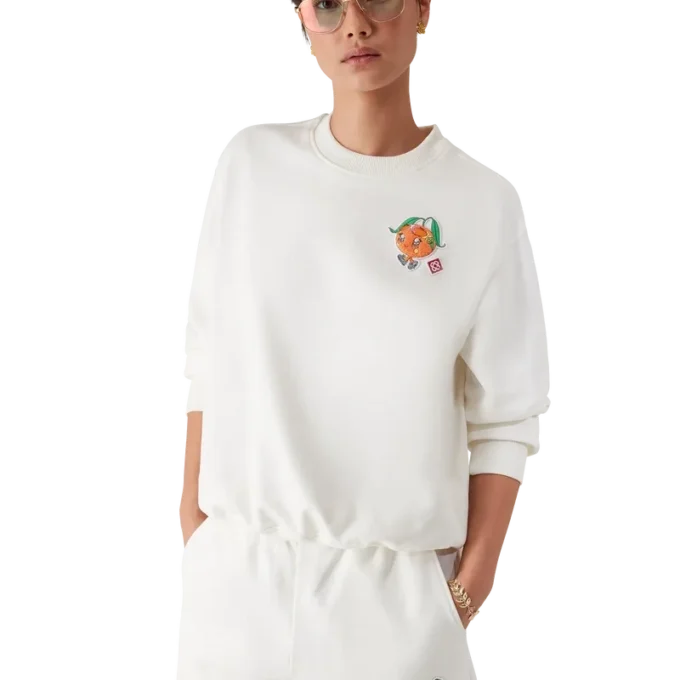 Oranje mascotte-sweatshirt Oranje mascotte-sweatshirt