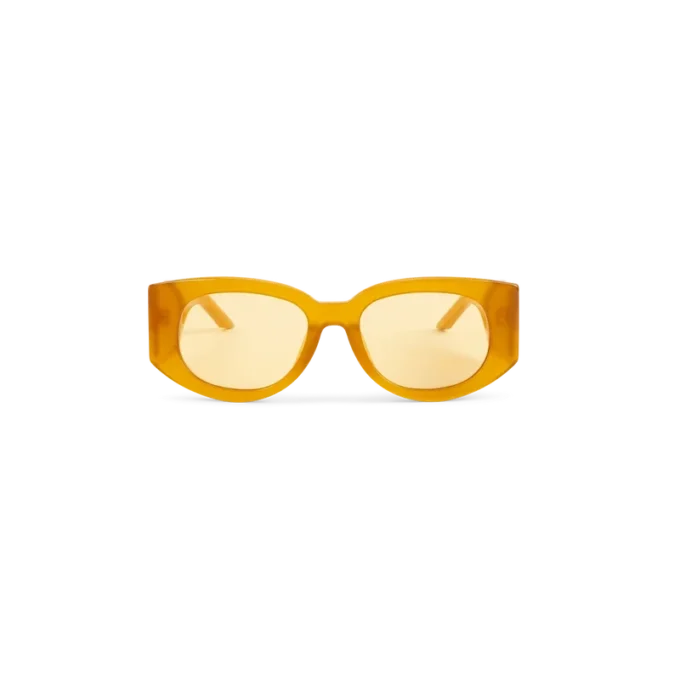 Oranje Memphis-zonnebril