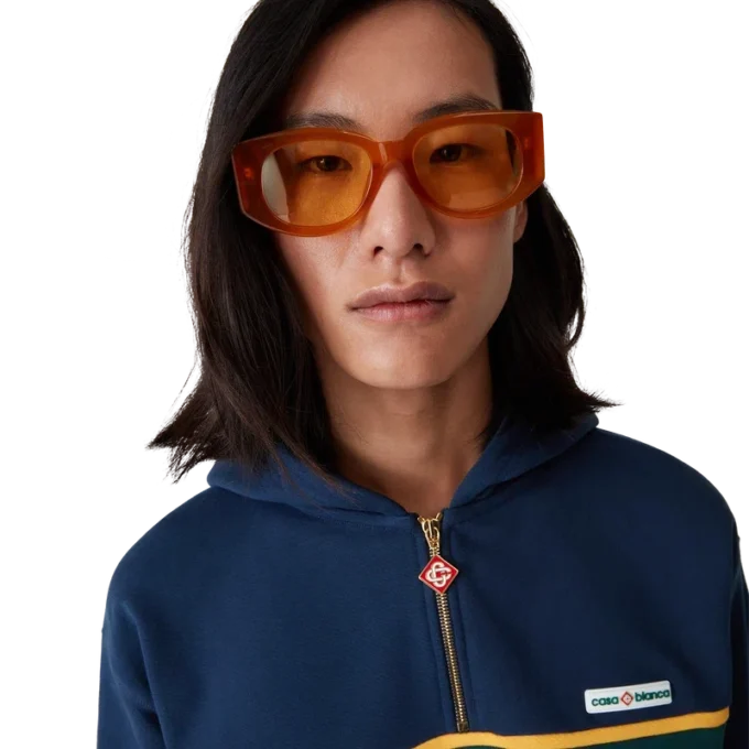 Oranje Memphis-zonnebril