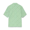 Overhemd met korte mouwen en monogram in badstof