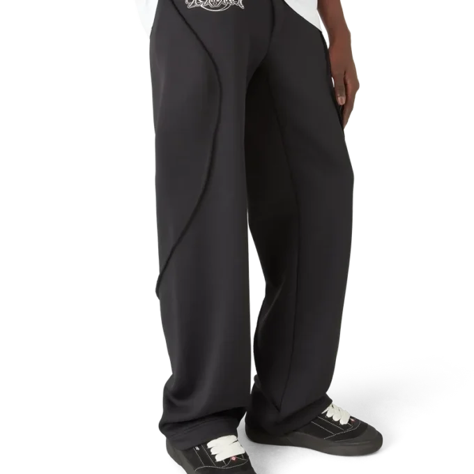 Oversized joggingbroek met panelen