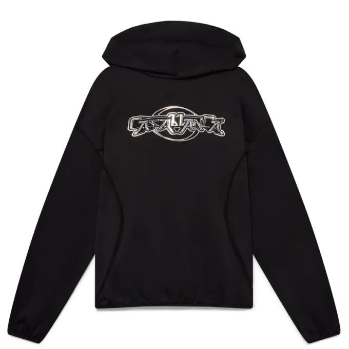 Oversized sweatshirt met capuchon en panelen Oversized sweatshirt met capuchon en panelen