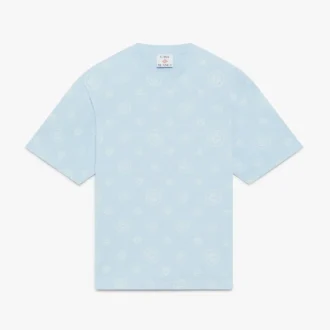 Oversized T-shirt met korte mouwen en Monogram-applicatie